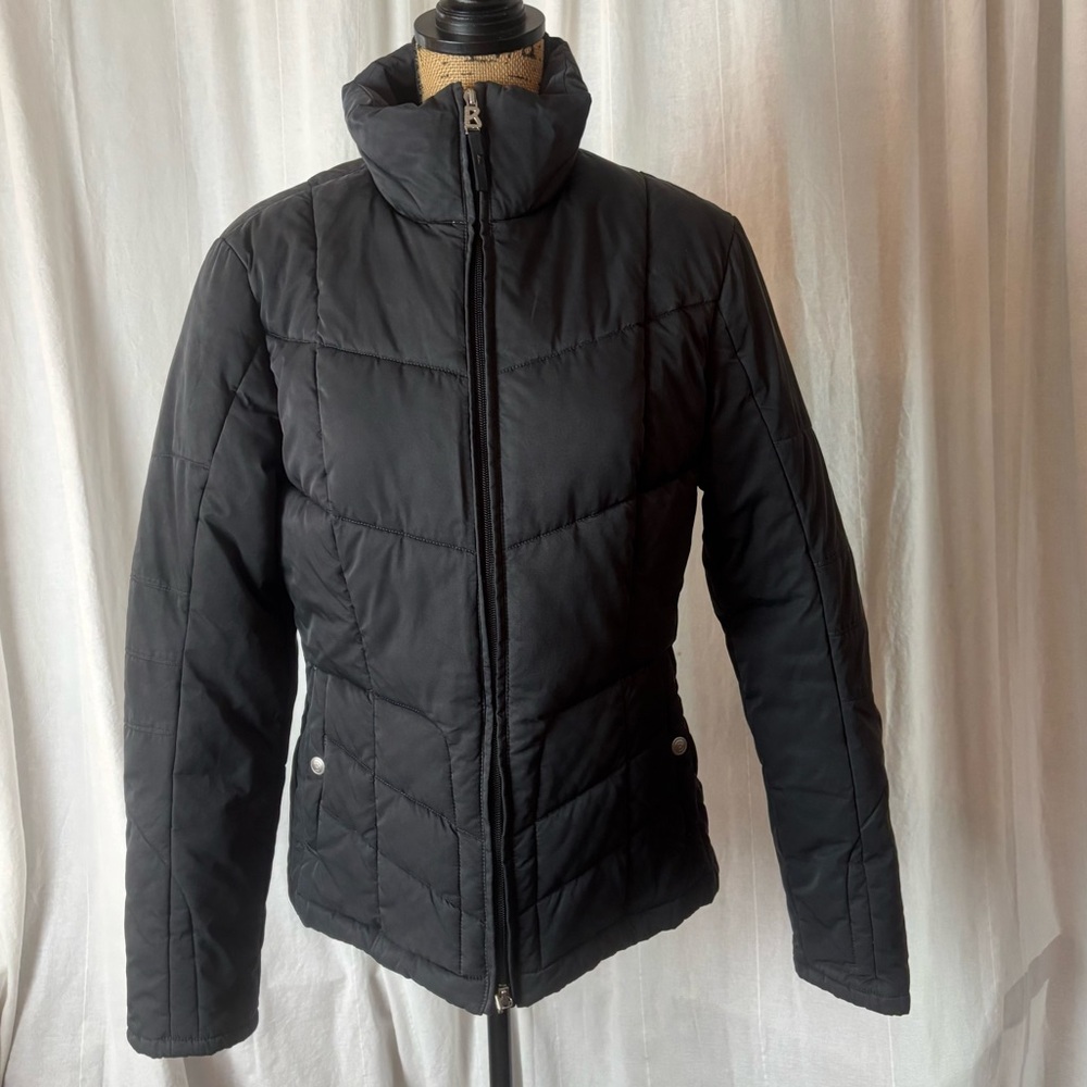 Bogner Fire & Ice Jacket Black Puffer Women’s Sz 10 Thermal Quilted Ski Sport